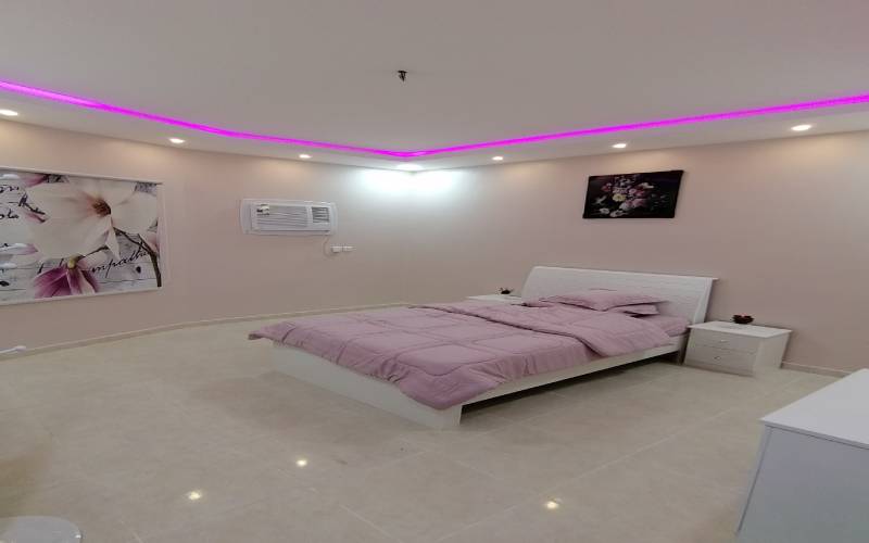 شقة من غرفة نوم وحمام وصالة